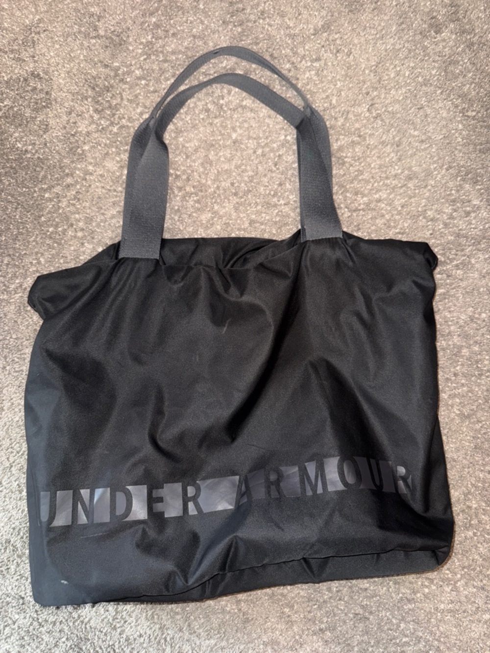 Under Armour Black Logo Tote Bag